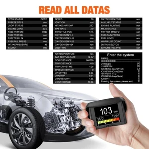 Ancel A202 Automobile On-board Computer Car Digital OBD 2 Computer Display Speed - Picture 1 of 14