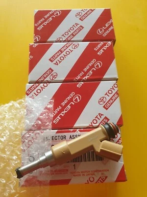 Conjunto de 4 injetores de combustível para Toyota Corolla 2010-15 1ZR 2ZR-FE Matrix 23250-0T020 - Imagem 1 de 4