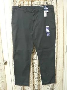 =NUOVO CON ETICHETTE GEORGE CASUAL CHINO DRITTO SLIM UOMO 38 (38x29) GRIGIO CHINO-11" RIALZO - Foto 1 di 15