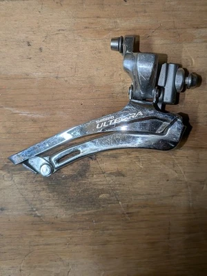 Shimano Ultegra FD-6700 Braze On Double Front Derailleur - 10 Speed - Used - Image 1 of 2