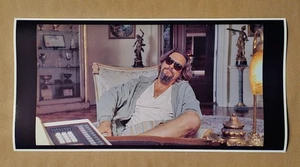 The Big Lebowski Dude F*K It Scene Movie Poster Print The Dude Bowling Bar Art - Picture 1 of 3