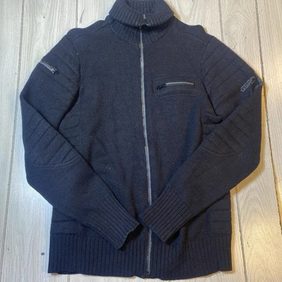 G Star Raw Gs 1-33 Men’s Jacket Wool Blend Black Size Large - Image 1 of 4