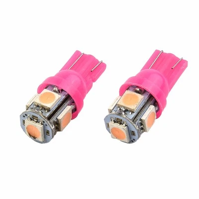 10 Set Purple 194 LED Bulbs For Instrument Gauge Cluster Dash Light + Socket - Image 1 of 4