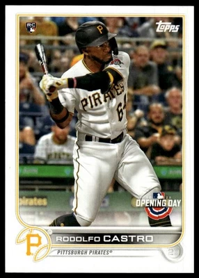 2022 Topps Opening Day #57 Rodolfo Castro RC - Image 1 of 2