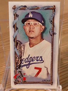 Julio Urias 2023 Topps Allen & Ginter Mini Card #258 Los Angeles Dodgers - Bild 1 von 2
