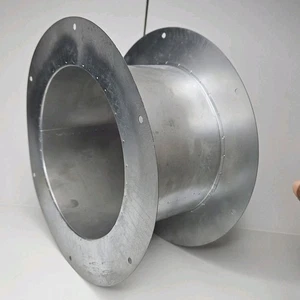8 in. x 10 in. Wall Thimble for Double Wall Chimney Pipe Extendable Homecore     - Picture 1 of 8