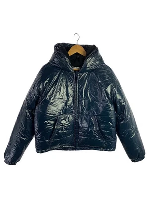 Chaqueta acolchada recortada Alexander Wang, XXS, nailon, azul, para mujer Foto 1 de 4