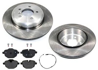 Rotores traseiros revestidos de carbono e pastilhas de freio EPS para BMW 528i xDrive 2012 2013 2016 - Imagem 1 de 4