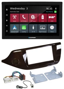 Blaupunkt DAB Bluetooth USB MP3 2DIN Autoradio für Kia Ceed ab 12 glänzend - Bild 1 von 9