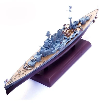 1:1000 Royal Navy Warship HMS Hood Battleship Model Diecast Military Collection - Image 1 of 4