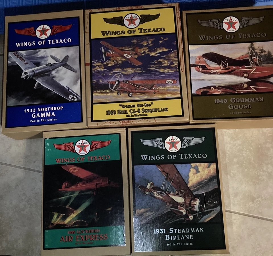 Juego de 5 piezas Wings of Texaco Foto 1 de 4