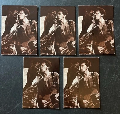 Bruce Springsteen Clarence Clemons Concert Postcards Set of 5 Vintage 4x6 - Image 1 of 4