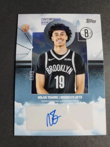 Nolan Traore 2025-26 Topps Basketball RC Rookie Contemporary Marks Auto - Picture 1 of 2