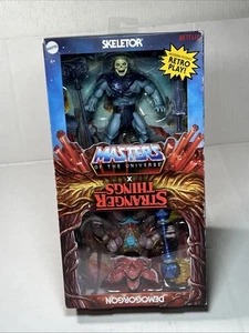 Masters of the Universe X Stranger Things: Skeletor & Demogorgon Multipack NEW - Picture 1 of 2