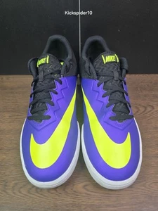 Nike Hypervenom X Pro Césped Entrenamiento Interior Fútbol Zapatos Botines Talla 10.5 Púrpura - Imagen 1 de 9