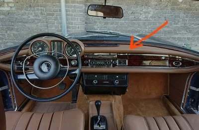 Tapicería de tablero Mercedes Benz 111 W111 250se 220se 300se 280se cupé descapotable Foto 1 de 3