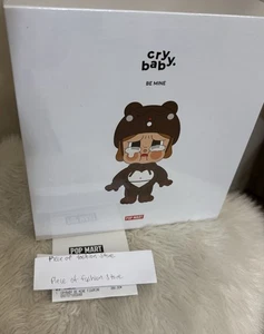 AUTHENTIC! POP MART CRYBABY Be Mine Bear Figure 17cm Brand New Sealed Limited Ed - Bild 1 von 6