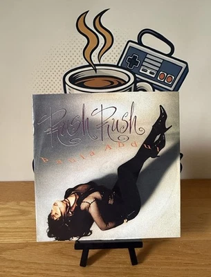 PAULA ABDUL RUSH RUSH 7" VINYL SINGLE 45RPM VIRGIN RECORDS 1991 VUS38 - Image 1 of 3