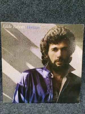 Vintage Eddie Rabbitt Vinyl LP Horizon 1980 Elektra 6E-276 I Love a Rainy Night Foto 1 de 4