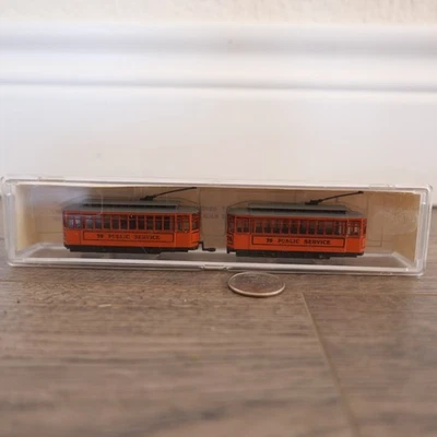 Model Power 7508 N Scale Brill Trolley Car with Dummy - Image 1 of 2