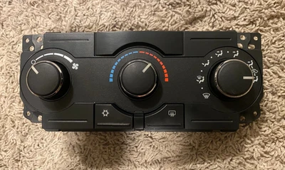 Cargador Magnum 300 2005-2010 control de CA panel de climatización ventilador velocidad clima CA Foto 1 de 2