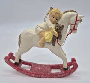 Vintage Bethany Lowe Designs Baby's First Christmas Ornament 5" - Picture 1 of 7