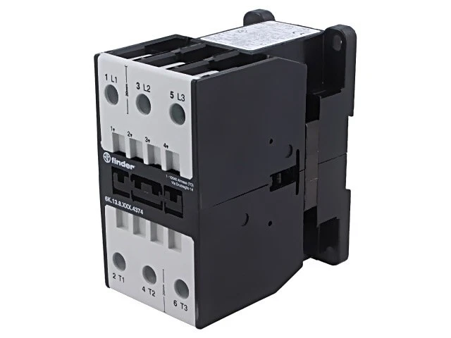6K.13.8.230.4374 Contactor: 3-pole NO x3 230VAC 74A for DIN rail 6K -40-60°C FI - Image 1 of 1