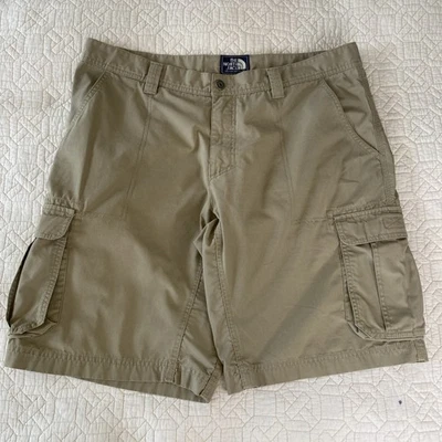 Pantalones Cortos de Bolsillo Carga The North Face Para Hombre 38 Tostado/Caqui Malla Forrada Bolsillos Senderismo Foto 1 de 4