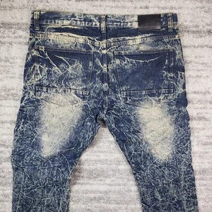 Trestles Supply Jeans Mens 36 Acid Wash California Republic Blue Measure 38x33 - Picture 1 of 11
