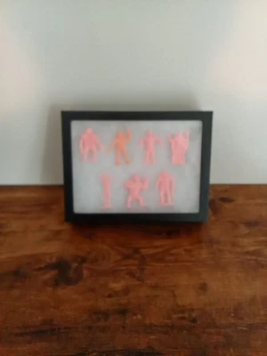 Juego De 7 Monstruos De Plástico Palmer De Colección Juguetes Y Coleccionables Años 60 Completo Ne Foto 1 de 4