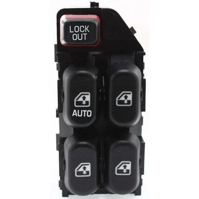 Window Switch For 95-01 Chevrolet Lumina Front Driver Side Black 5 Button DS1437 - Image 1 of 4
