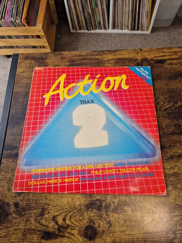 Action Trax 2 - K-Tel - NE1162 - UK - 1st Press - Compilation - EX - VG - LP - Image 1 of 4
