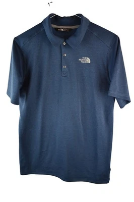The North Face Boys Kids Blue Collared Polo TShirt Flashdry Size XL junior - Image 1 of 4