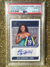 Arike Ogunbowale 2019 WNBA Dallas Wings Signature Series Autograph Auto PSA 10
