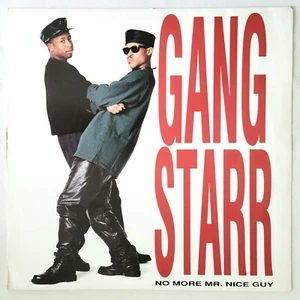 1989 - GANG STARR - NO MORE MR. NICE GUY LP - ORIGINAL GERMANY IMPORT - Picture 1 of 4