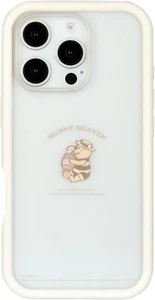 Gourmandies iPhone 16 Pro 6,3 Zoll Plump Frame Case Winnie the Pooh DNG-205PO - Bild 1 von 5