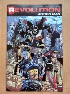 IDW Revolution: Action Man One-Shot TRANSFORMERS GI JOE M.A.S.K. - Imagen 1 de 4