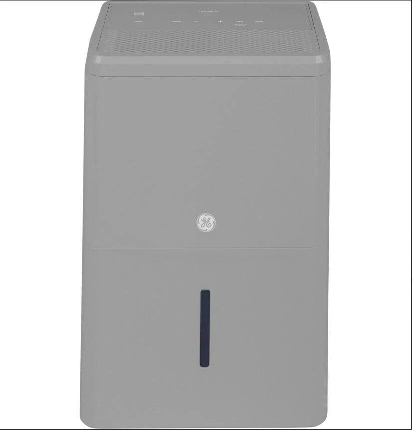 Портативный осушитель GE® 50 пинт с умной сушкой для влажных помещений ADHL50LBQ1 серый - Изображение 1 из 4