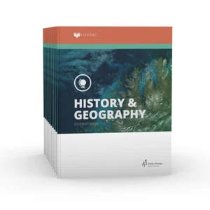 LIFEPAC 10th Grade History & Geography Set of 10 WORKTEXTS ONLY (NO Teacher Guid - Imagen 1 de 1