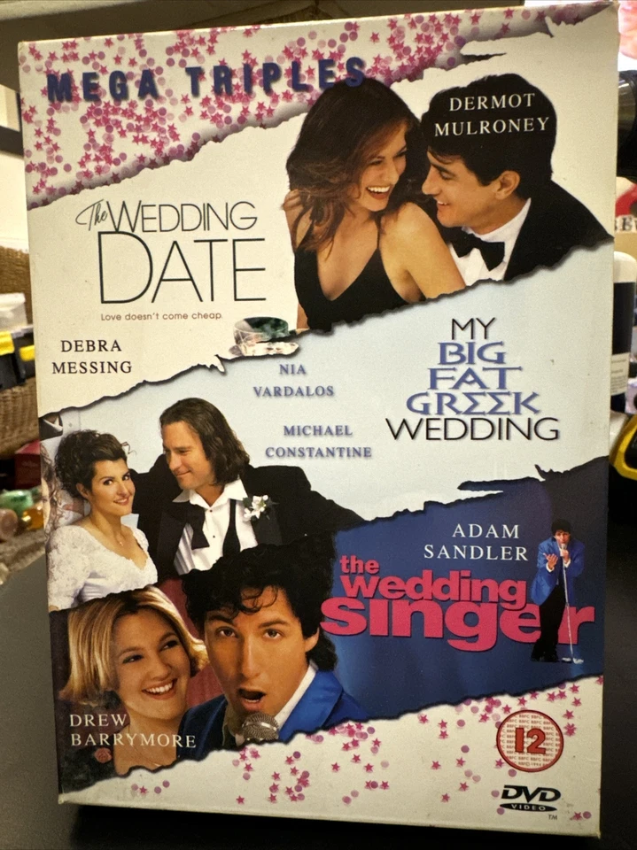 Wedding Date & Wedding Singer & Big Fat Greek Wedding DVD Box Set - Image 1 of 1