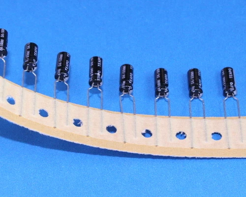 Condensador electrolítico radial de aluminio 1000 X Teapo 0,68uF 50V SB050M0R68ER3 Foto 1 de 1