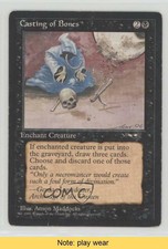 1996 Magic: The Gathering - Alliances Casting of Bones #CABO.1 READ 0l2
