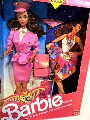 1989 Flight Time Barbie Gift Set Steffi / PJ Face Rare HTF Doll Mattel 2066 🌸 - Image 1 of 4