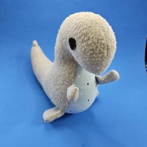 Juguete de peluche de fieltro de dinosaurio azul hecho a mano Soph And Jake *Raro - Imagen 1 de 7