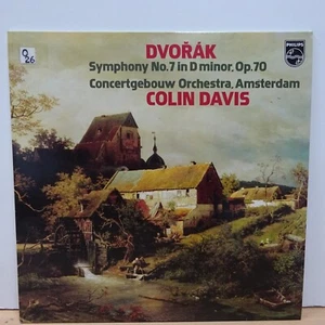 9500 132 DVORAK Symphony no7 CONCERTGEBOUW COLIN DAVIS PHILIPS STEREO LP NM - Picture 1 of 4