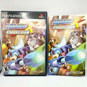 Sony Playstation 2 PS2 Megaman X Collection CASE MANUAL COVER ART ONLY - Picture 1 of 2
