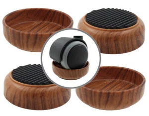 Tazas de ricino para muebles - antideslizantes - protegen pisos, evitan movimientos - 4 piezas - Imagen 1 de 5