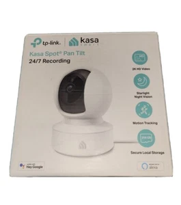 TP Link Tp-link Kc410s Kasa Spot Pan Tilt 24 7 Recording Retail 2K HD Night - Picture 1 of 5