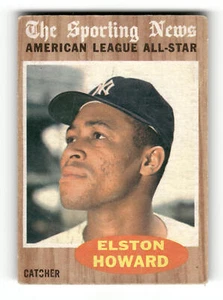 Elston Howard 1962 Topps #473 New York Yankees VGEX - Picture 1 of 2