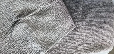 Edredón de gasa de algodón lavado para adolescentes diestro completo/queen - Ombré púrpura/gris Foto 1 de 4